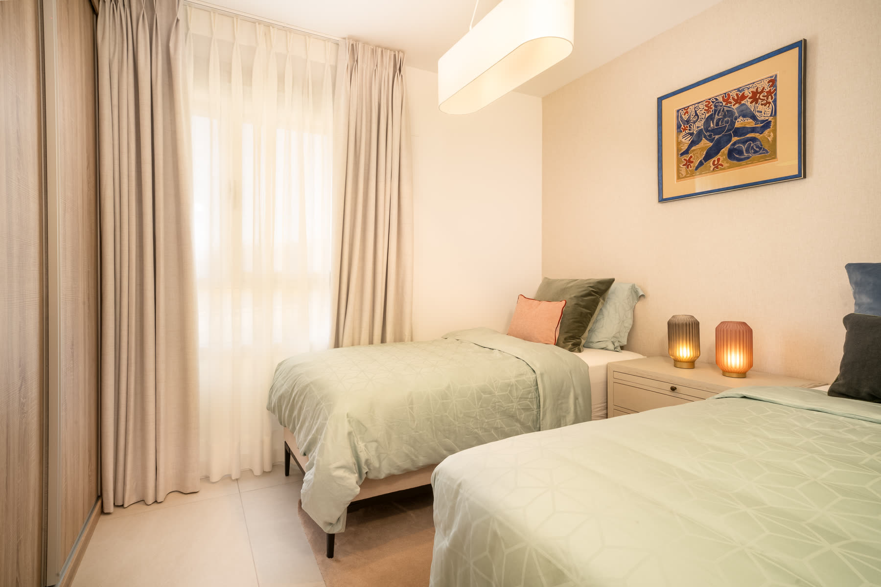 Second bedroom, Apartment Harmony in La Cala Golf