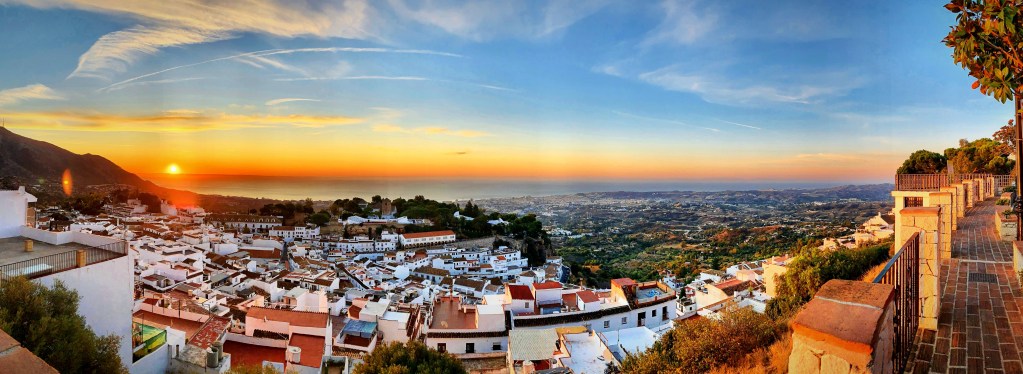 mijas sunset