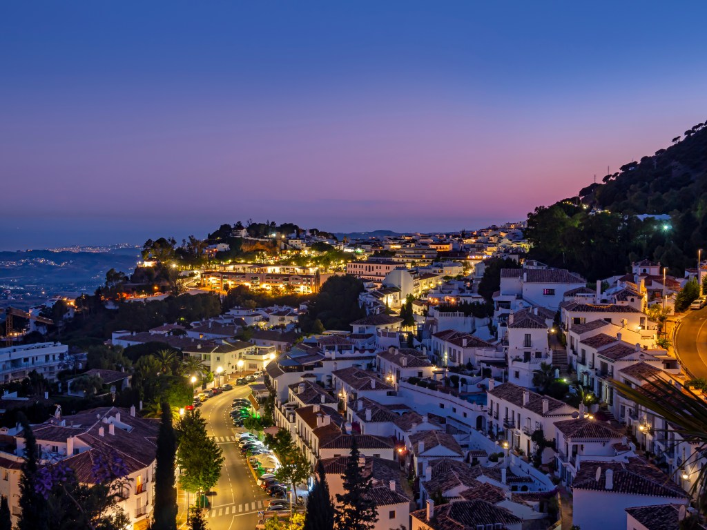 mijas sunset